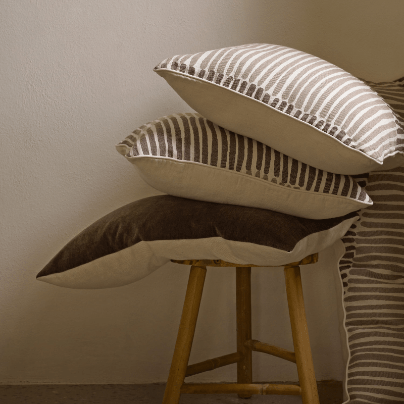 Kissenbezug - Jop 55 mocca/shadow von Tine k Home