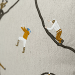 Kissenbezug – MOUNTAIN CLIMBERS gestickt von Fine little Day