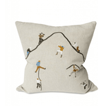 Kissenbezug – MOUNTAIN CLIMBERS gestickt von Fine little Day