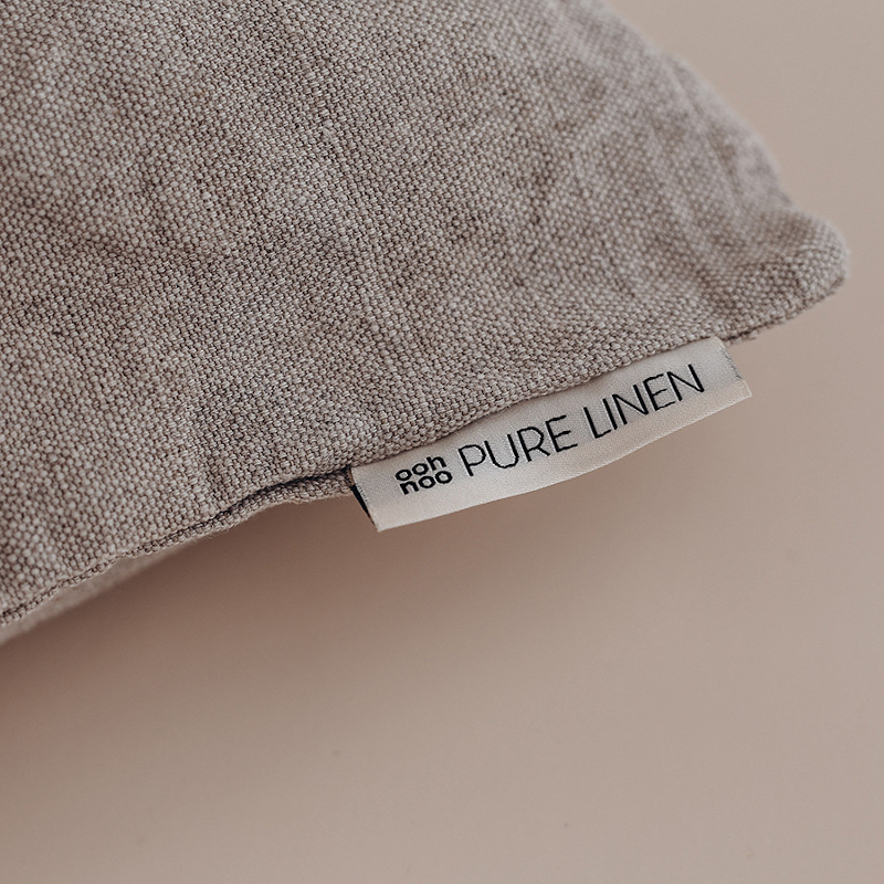Kissenbezug - Pure Basic natural linen von ooh noo