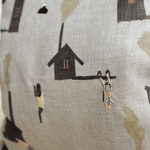Kissenbezug – SAUNA gestickt von Fine Little Day