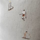 Kissenbezug – SKIERS gestickt von Fine Little Day