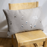 Kissenbezug – SOCCER gestickt von Fine Little Day