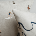 Kissenbezug – SURFERS gestickt von Fine Little Day