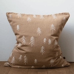 Kissenbezug - TALL brown gestickt von Fine little Day