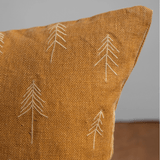 Kissenbezug - TALL gestickt mustard von Fine little Day