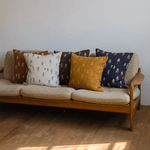 Kissenbezug - TALL gestickt mustard von Fine little Day