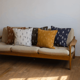 Kissenbezug - TALL gestickt mustard von Fine little Day
