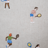 Kissenbezug – TENNIS gestickt von Fine Little Day