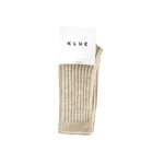 KLUE - Socken Baumwolle mit Muster beige