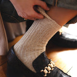 KLUE - Socken Baumwolle mit Muster beige