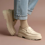 KLUE - Socken Merinowolle beige