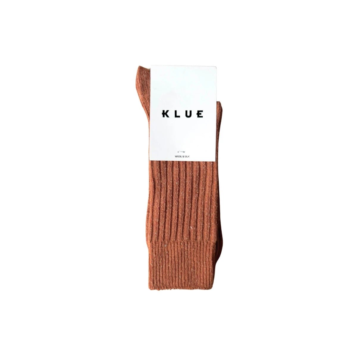 KLUE - Socken Seide/Woll Dust Star rost