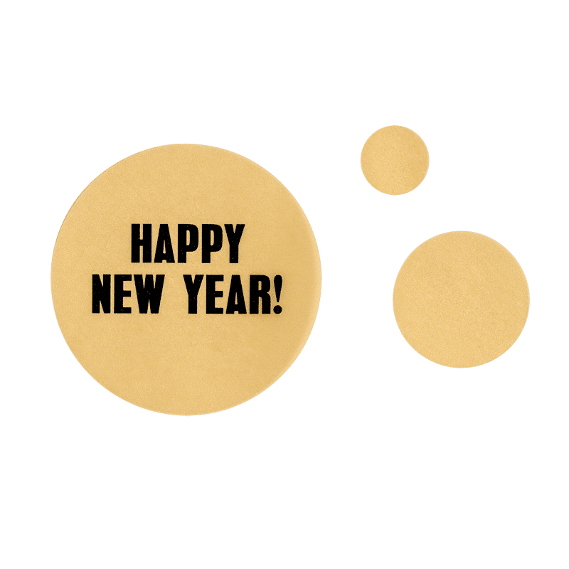 Konfetti gold - New Year von Bloomingville