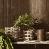 Korb - Ceramic Basket Cashmere S von Ferm Living