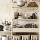 Korb - Ceramic Basket Off-White S von Ferm Living