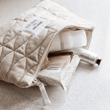 Kosmetikbeutel - Mentha off white/safari von Meraki