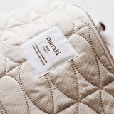 Kosmetikbeutel - Mentha off white/safari von Meraki