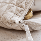 Kosmetikbeutel - Mentha off white/safari von Meraki