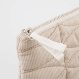 Kosmetikbeutel - Mentha off white/safari von Meraki