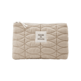 Kosmetikbeutel - Mentha off white/safari von Meraki
