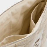 Kosmetikbeutel - Mentha off white/safari von Meraki