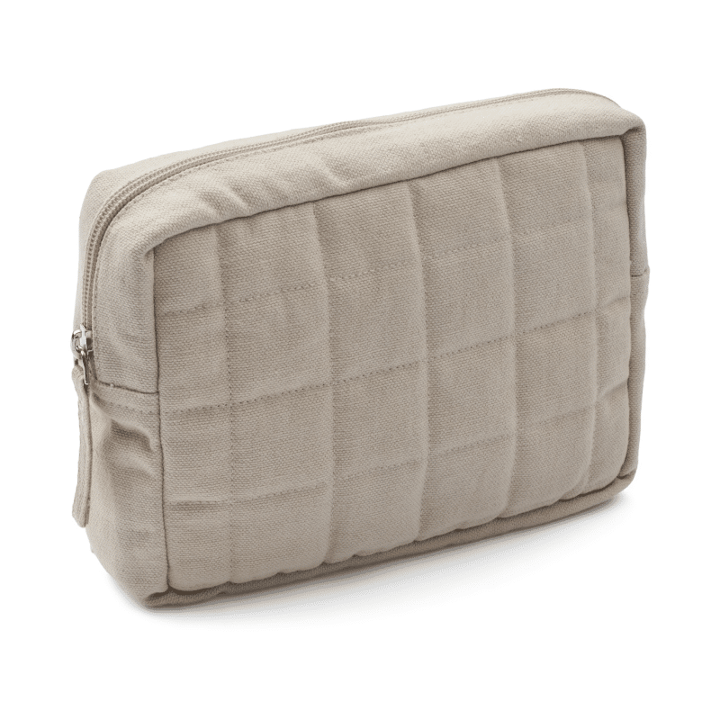 Kosmetiktasche - Quilted light stone von Humdakin