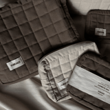 Kosmetiktasche - Quilted light stone von Humdakin