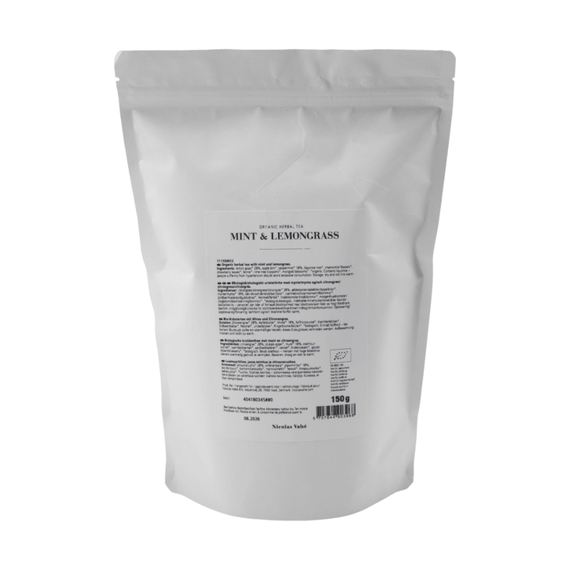 Kräutertee Beutel - Mint & Lemongrass von Nicolas Vahé