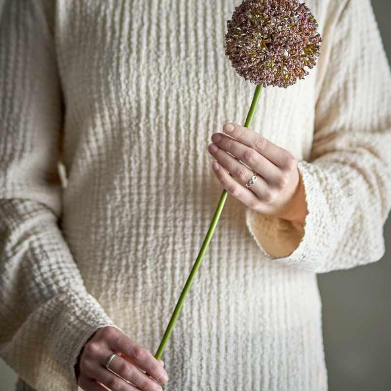 Kunstblume - Allium braun von Bloomingville