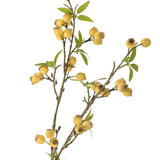 Kunstblume - Hawthorn gelb von Bloomingville