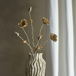 Kunstblume - Poppy braun von Bloomingville