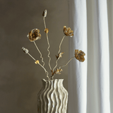 Kunstblume - Poppy braun von Bloomingville