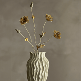 Kunstblume - Poppy braun von Bloomingville