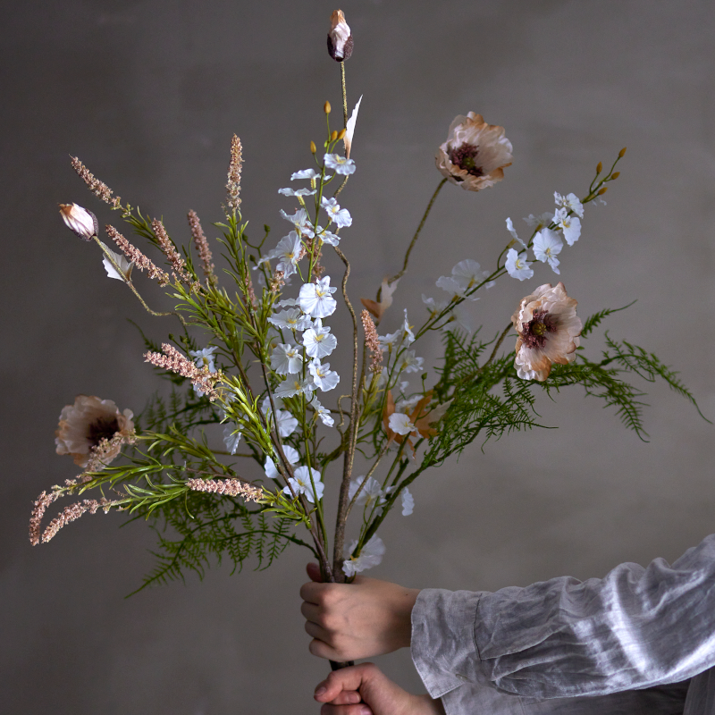 Kunstblume - Poppy natur von Bloomingville