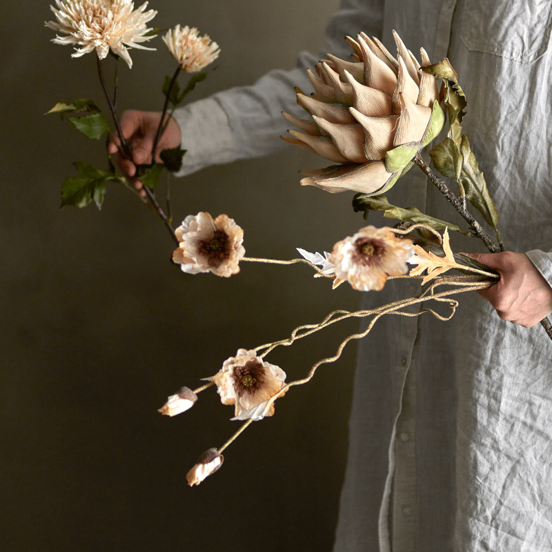Kunstblume - Protea natur von Bloomingville 