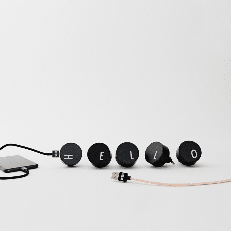 Ladekabel iPhone schwarz