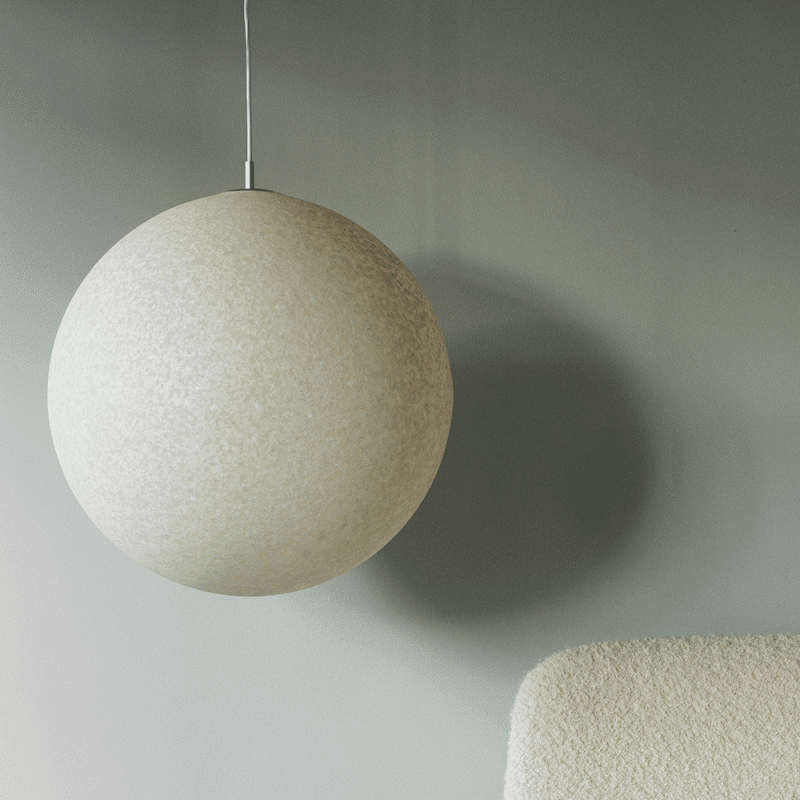 Lampe - Pix weiss von Normann Copenhagen