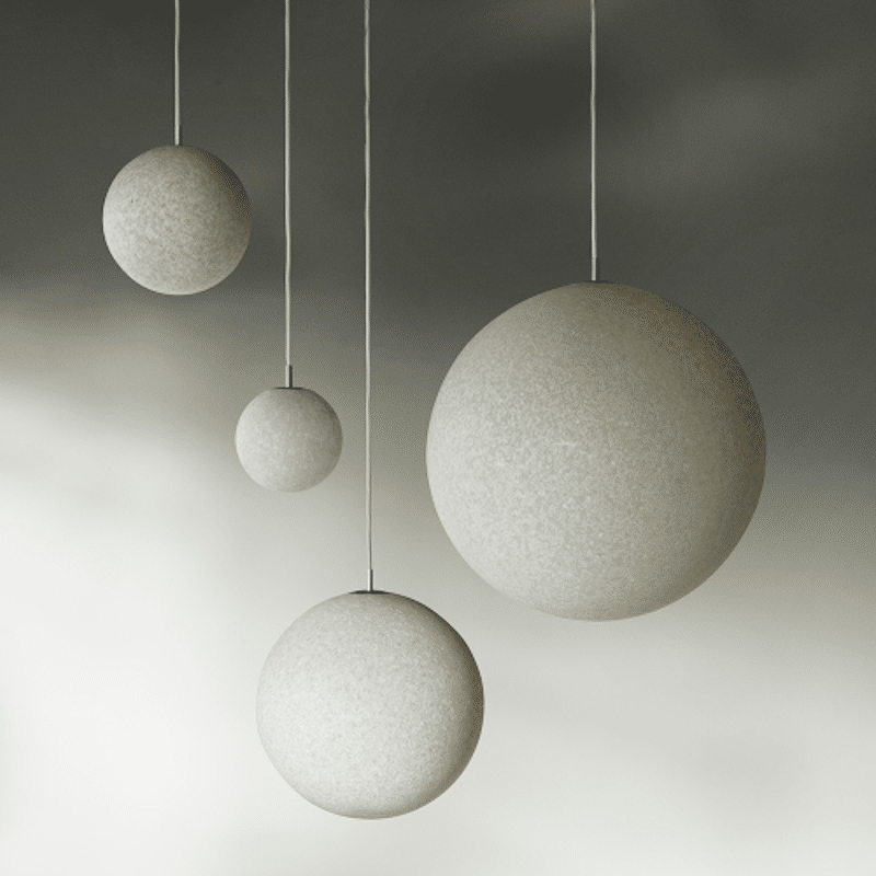 Lampe - Pix weiss von Normann Copenhagen