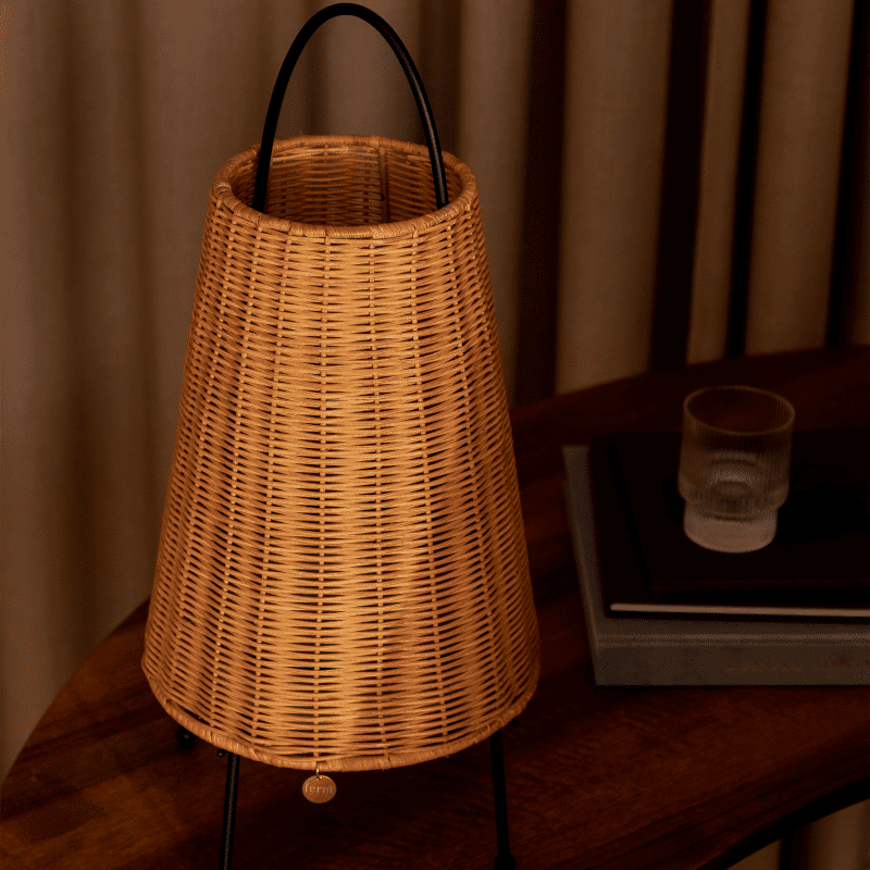 Lampe - Porti braided natural von Ferm Living