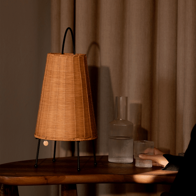 Lampe - Porti braided natural von Ferm Living