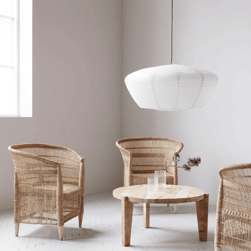 Lampenschirm – Bidar weiss L von House Doctor