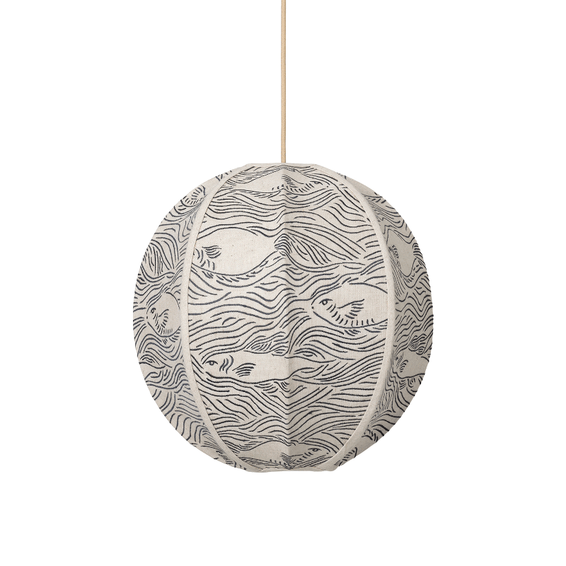 Lampenschirm - Stream bestickt von Ferm Living