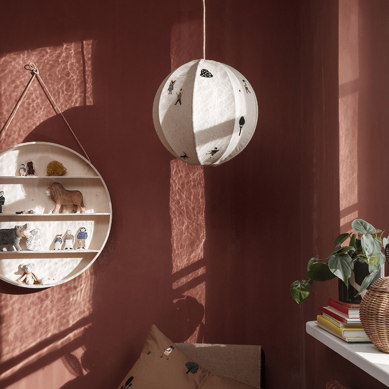 Lampenschirm - The Park bestickt von Ferm Living