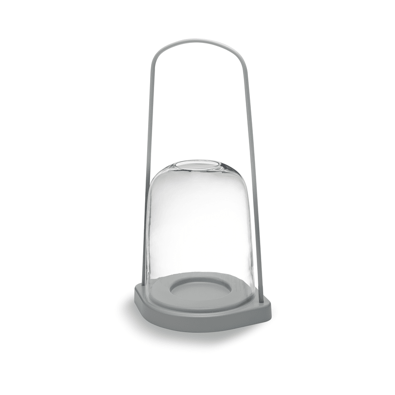 Laterne - Bell light grey L von Skagerak