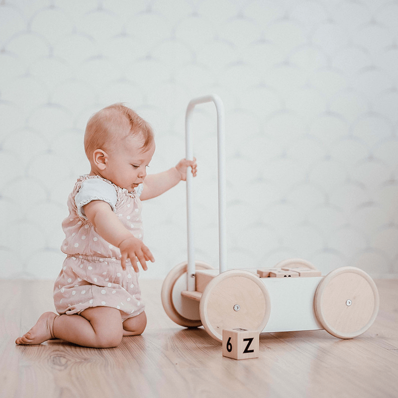 Laufwagen - Baby Walker White von ooh noo