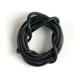 Lederband schwarz von Strups