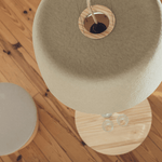 Leuchte - Barcelona Ceiling sand von Paper Paste Living