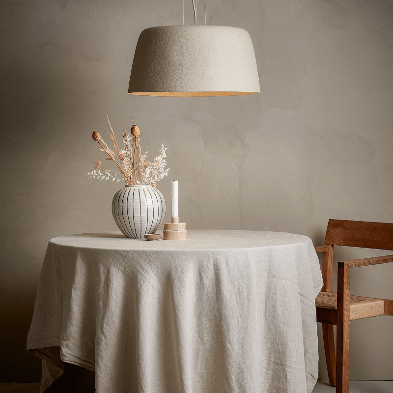 Leuchte - Barcelona Ceiling sand von Paper Paste Living