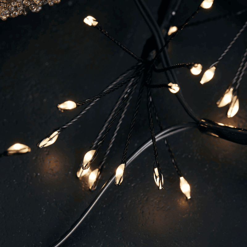 Lichterkette - Stars schwarz von House Doctor